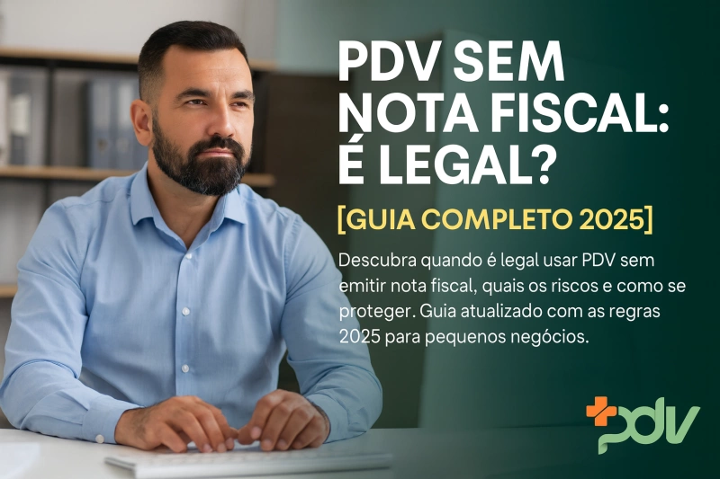 PDV Sem Nota Fiscal: É Legal? [Guia Completo 2025]