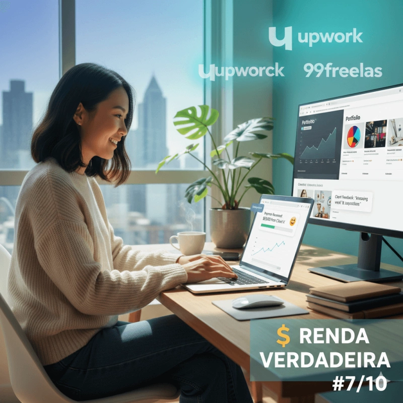 RENDA VERDADEIRA #7/10: Freelancer (Qualquer Talento) - Ganhe R$ 10k+ Com Redação, Canva, Tradução