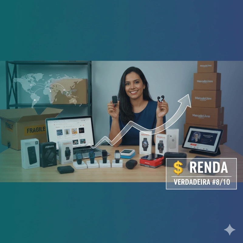 RENDA VERDADEIRA #8/10: Revenda de Produtos Importados - Ganhe R$ 5k-7k/mês Com Markup 150-300%